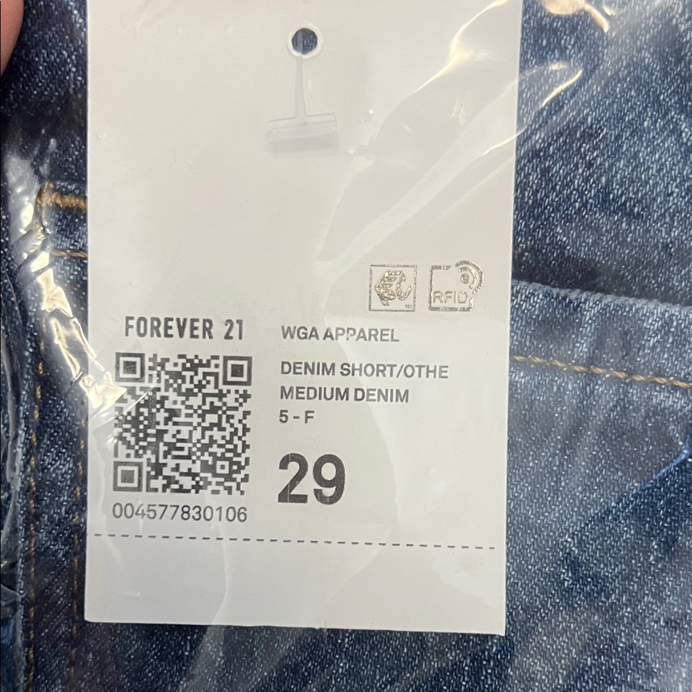 Forever 21 Blue Denim Shorts